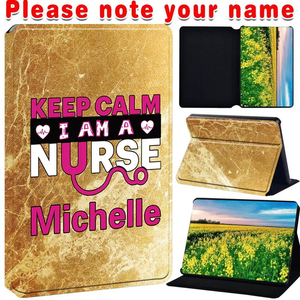 

Customized Name Stand PU Lether Case For Amazon Kindle Paperwhite 1/2/3/4/5 /Kindle 8th Gen/Kindle 10th Gen/Kindle 11th Gen