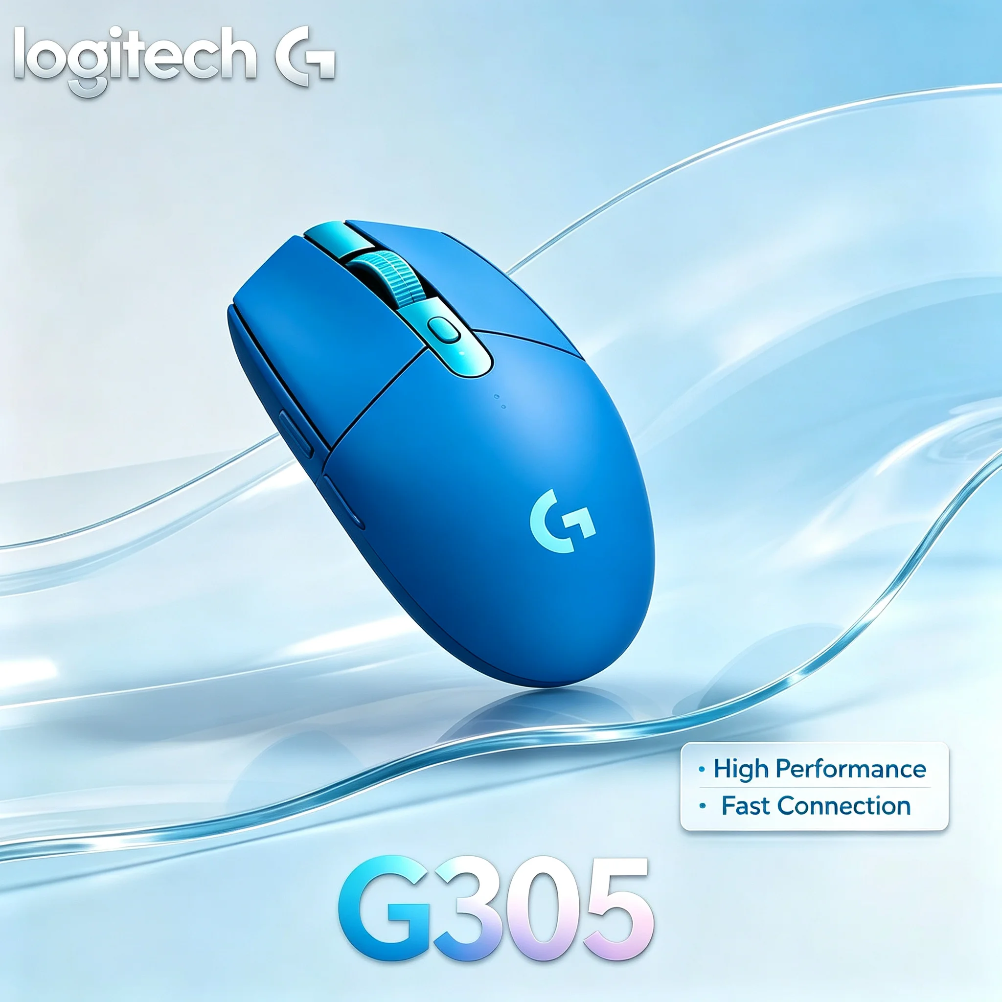 Logitech G305 Wireless Gaming Mouse Customizable DPI Switch Stable Signal For LOL Valorant PUBG CS2 Gamers