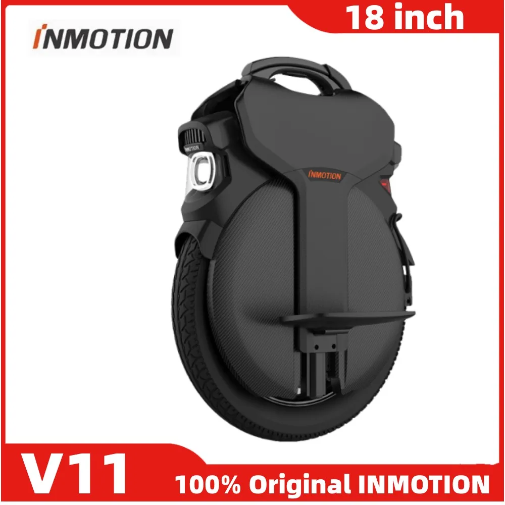 INMOTION V11 외발 자전거 에어 서스펜션, 전기 빌트인 핸들 모노휠, 자체 균형 스쿠터, 84V, 2200W, 1500wh, EU 무료 부가세