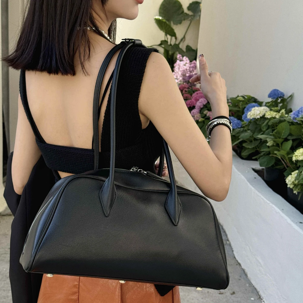 Luxury Business Style Commuter Office Ladies Armpit Shoulder Bag All-match Travel Handbag