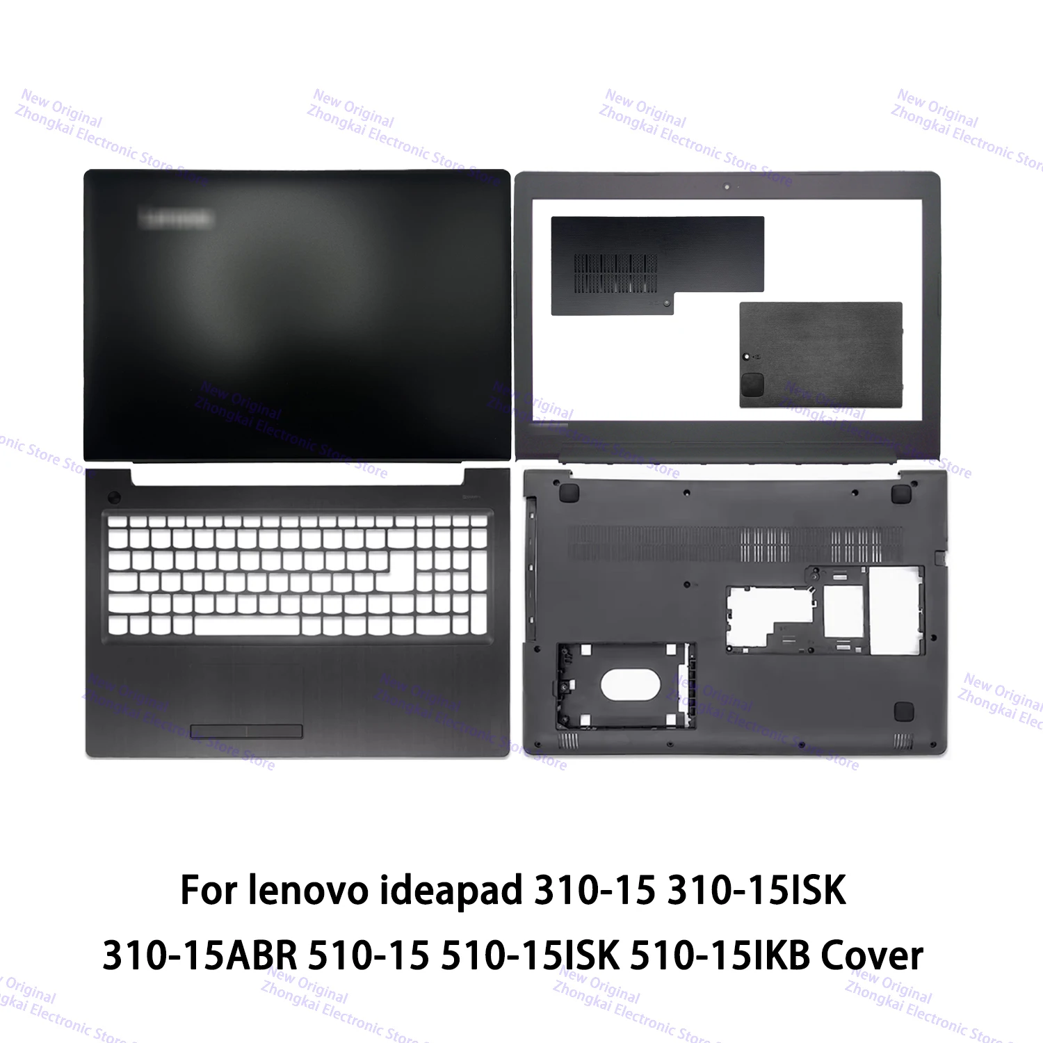 Imagem -01 - Capa Traseira Lcd de Moldura Palmrest Tampa Inferior para Lenovo Lenovo 31015 310-15isk 310-15abr 510-15 510-15isk 510-15ikb Original Novo capa traseira lcd de moldura palmrest tampa inferior para lenovo lenovo 31015 310 15isk 310 15abr 510 15 510 15isk 510 15ikb original novo 01