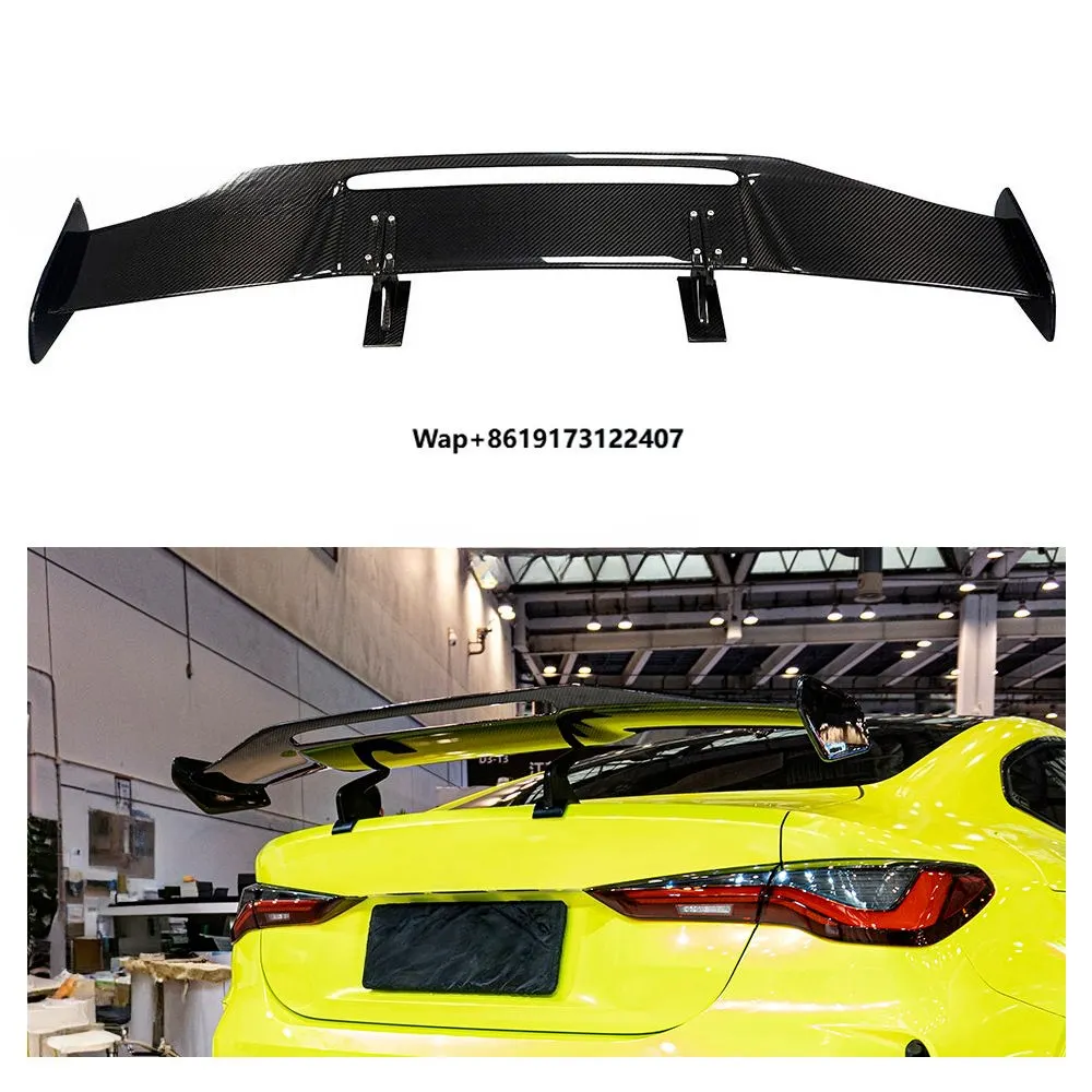 

For 4 Series G22 G23 2021 Carbon Fiber Rear Spoiler High Quality Car Trunk Wing