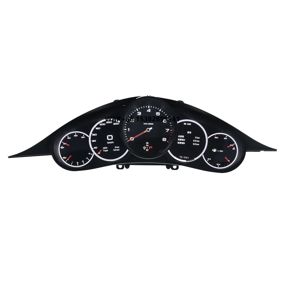 1920*720HD LCD Screen Digital Instrument Cluster Speedometer for Panamera Dashboard Fuel Gauge Smart Dynamic Display