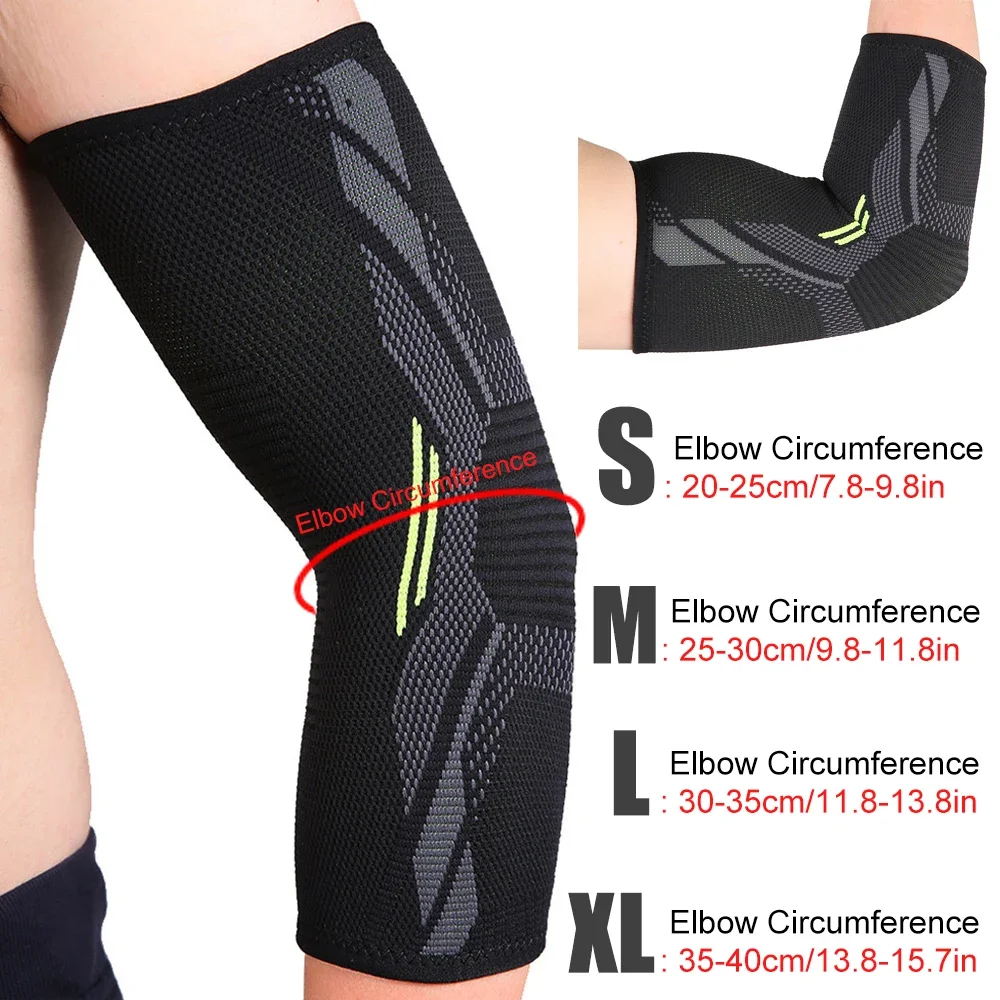 1Pcs Elbow Support Brace Compression Sleeve for tennis elbow brace strap tendonitis,epicondyle elbow,Arthritis,Weightlifting,gym