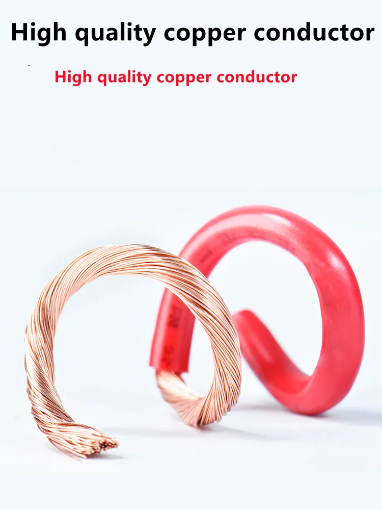 Electronic wire pure copper 22 20 18 17 15 13 11 9 AWG single-core multi-strand flexible wire electric cabinet connection wire