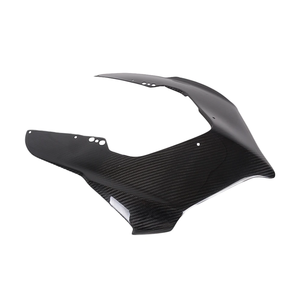 

Carbon Fiber Motorcycle Upper Front Fairing Cowl Gloss Matt For Ducati Panigale V4 V4S 2018 2019 2020 2021