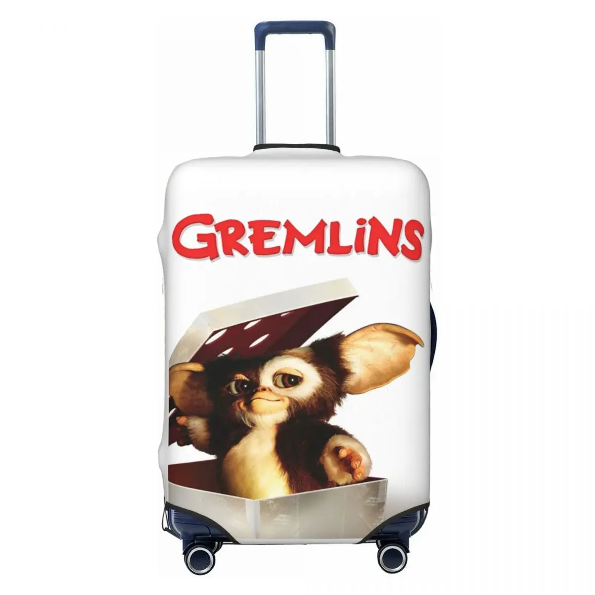 Gizmo 80s Movie Mogwai Monster Gremlins Suitcase Cover Elastic Travel Protection Luggage Accesories Vacation