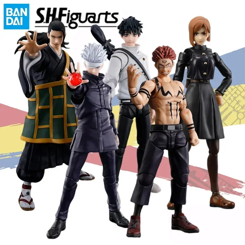 Bandai-figura de acción Original de S.H.Figuarts SHF Jujutsu Kaisen Satoru Gojo Itadori Yuji Ryomen Sukuna, modelo terminado, Juguetes