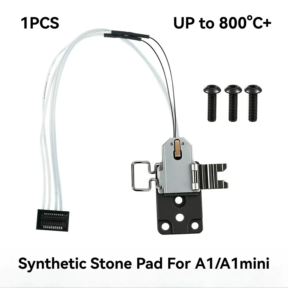1/2/3 szt. Części zamienne do drukarki 3D Bambu Lab A1 A1 Mini: blok grzewczy hotend, dysza, ceramiczny zirconia. — zdjęcie produktu 4