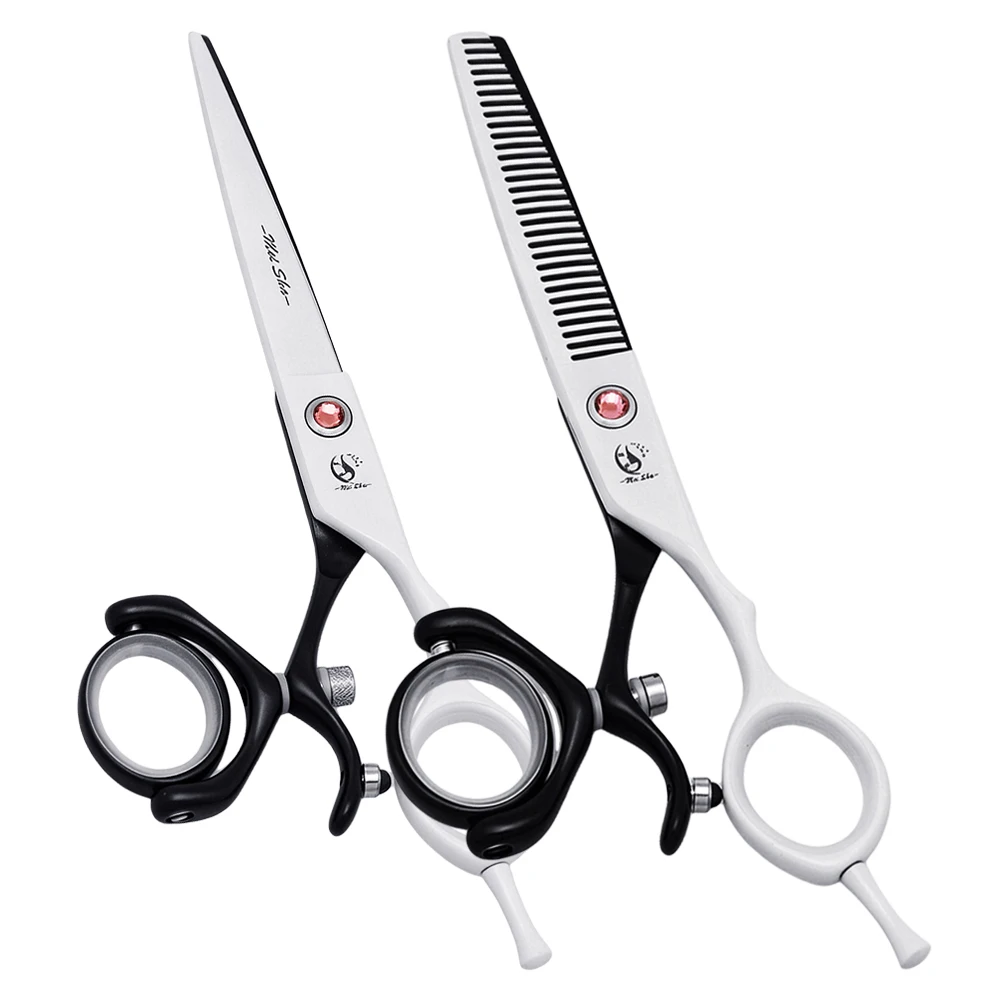 

6.0" 360 Degree Professional Hair Scissors Kit Comb JP440C Hairdressing Cutting Scissors Thinning Shears Haircut Clippers A0120A