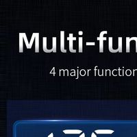 M3 HUD Obd2 Display On-board Computer Car Head-up display Windshield Big Font projection E-OBD and GPS Suitable for All Cars M1