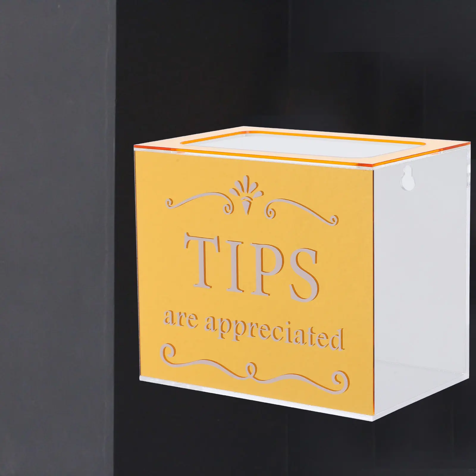 Acrylic Clear Acrylic Suggestion Box For Wedding Card Box Bartender Accented Feedback Donations