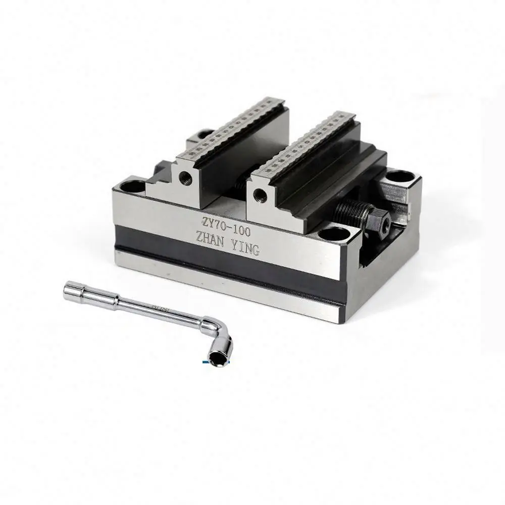 동심 셀프 센터링용 셀프 센터링 바이스 5축 Cnc 머시닝 센터 바이스 ZY70-100 Styleuniversal Vice Precision Vise