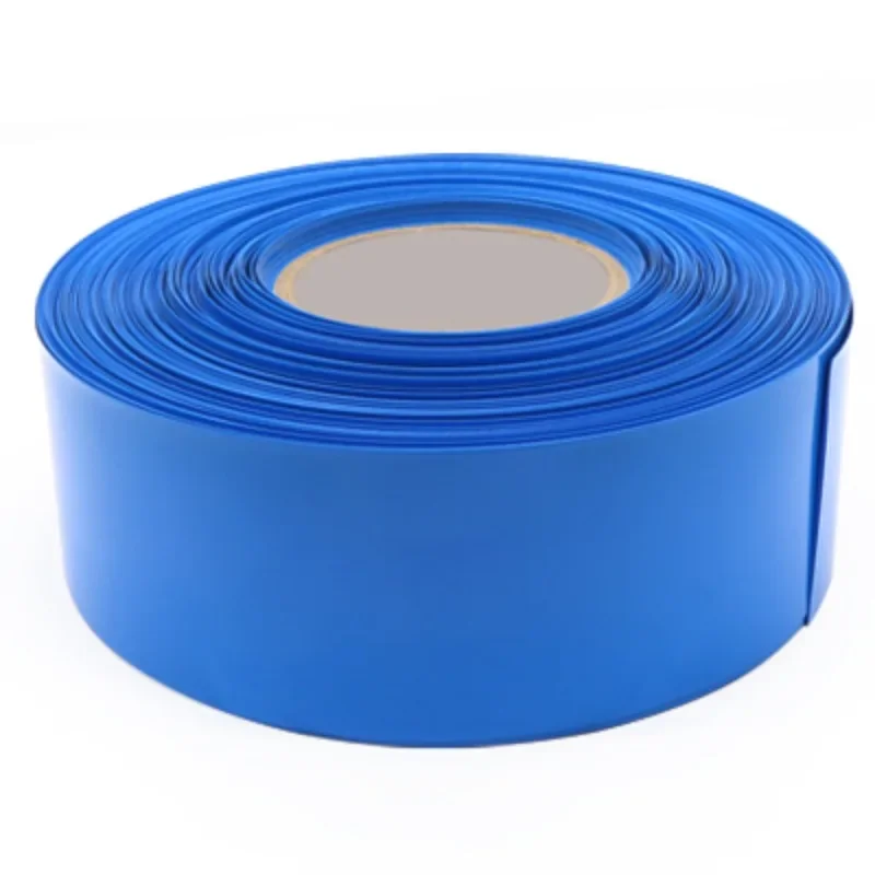 Width 23mm~ 200mm 18650 Lip Battery Pack PVC Heat Shrink Tube Insulated Film Wrap Cable Sleeve Dia 15-127mm Protector De Cable