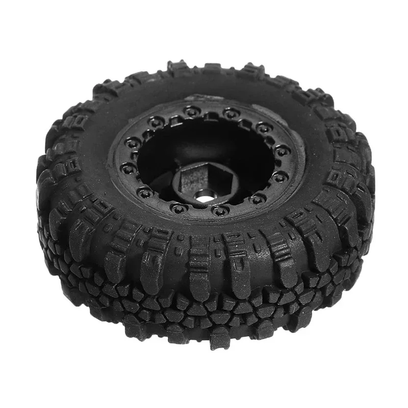 4PCS 47X18mm Wheel Rims Tires Tyre Set for Axial SCX24 90081 AXI00001 1/24 RC Crawler Car Upgrade Parts Accessories