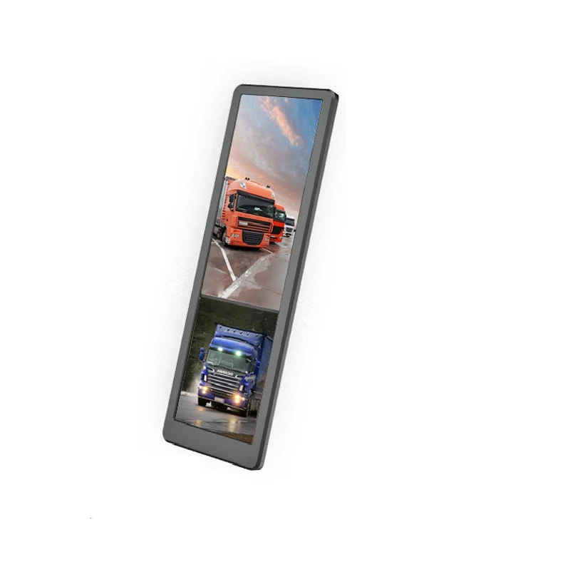 

15.88" Vehicle Standard Dual Paths HD Screen Display Rearview Mirror Screen, Replacement For Truck, Van, Bus Exclusively