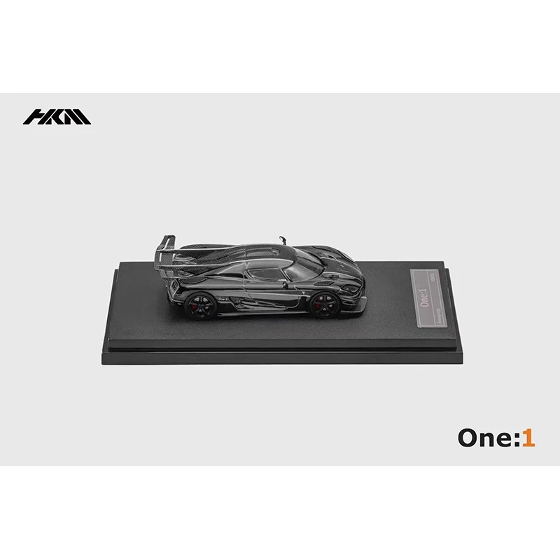 HKM In Stock 1:64 Agera ONE 1 Half Carbon Chrome Jesko Diecast Diorama Car Model Collection Toys
