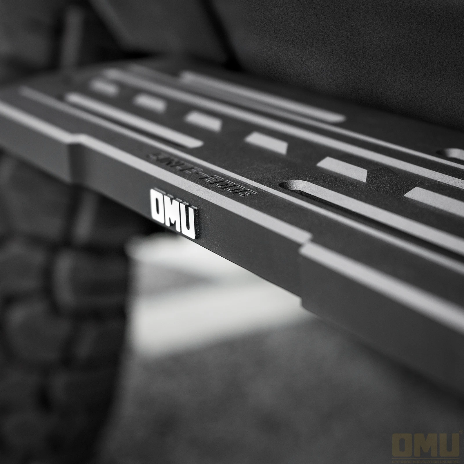 OMU Genesis Series Aluminum Running Board Side Step Anti-Slip Pedals Nerf Bars For Ford Bronco 2021-2025 4-Door Car Accessories