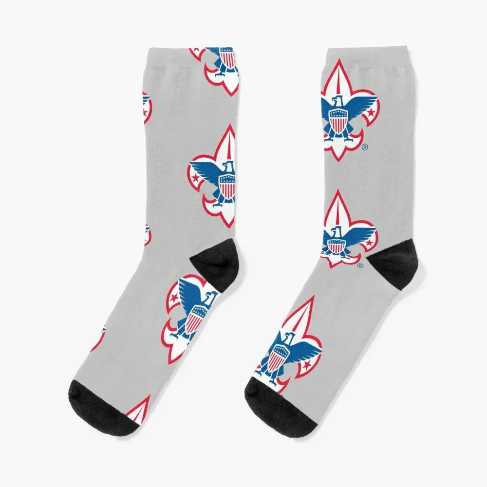 

boy scout / eagle scout logo symbol Socks shoes winter Crossfit funny sock Men Socks Luxury Brand Women's