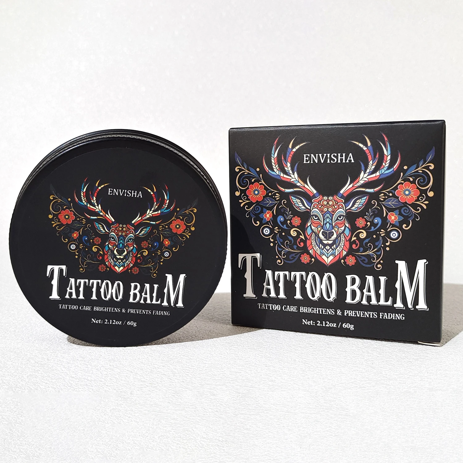 Tattoo-Hautpflege-Balsam-Creme, tiefenwirksam feuchtigkeitsspendend und nährend, für die Anwendung nach dem Tätowieren, hellt auf, sorgt für eine langanhaltende Farbfixierung, reizt nicht. – Detail 11