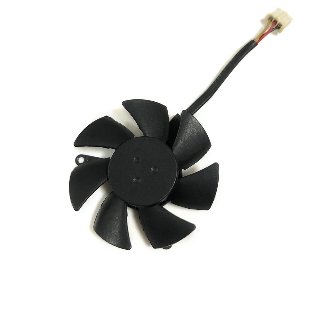 5010 45mm FS1250-S2053A 3pin 3Lines 0.19A Graphics Cards Fan For Gigabyte Cards Cooling