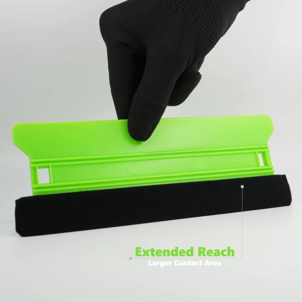 

Гладкий скребок для автомобильной пленки, инструмент для защиты краски, прочный скребок для замены цвета, инструмент для тонировки окон без царапин, установка PPF