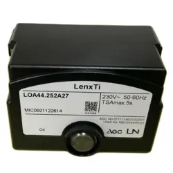 LenxTi LOA44.252A27 LOA25 24 22 21 caja de Control de aceite (110V) se adapta a una amplia gama de quemadores de aceite/calderas en el Reino Unido y en todo el mundo.