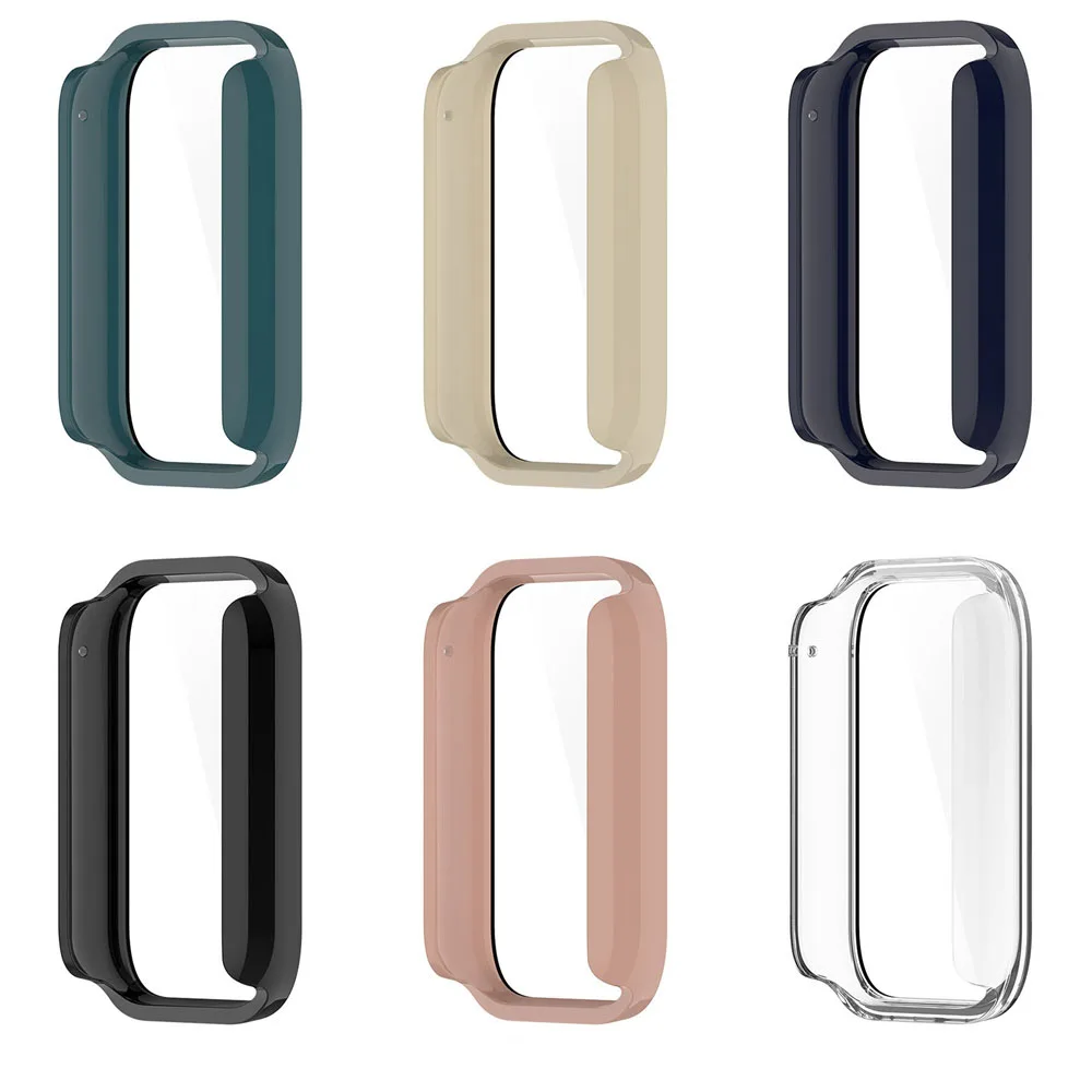 BEHUA Pc Protective Case For Xiaomi Mi Band 8 pro Smart Screen Protector For Mi Smart Band 8 Pro Cover Shell+Tempered Glass Film