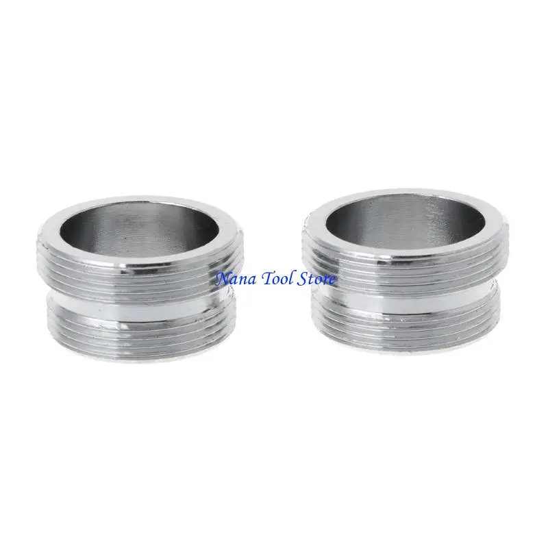 31GJ 2 Pcs Kitchen Sink Faucet Adapter M22 Inner M24 Outer Thread Aerator Adapter