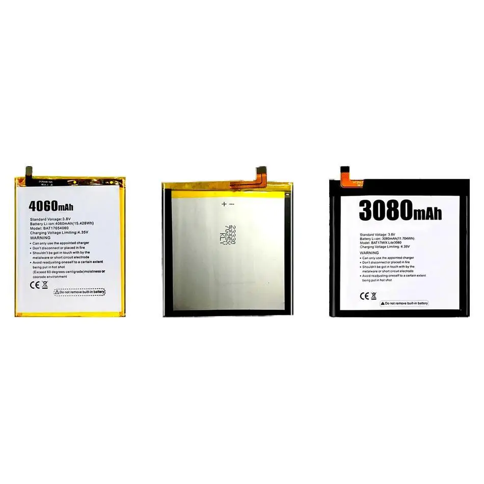 

Mobile Phone Battery Reliable Power MIX2 BAT17654060 3080-4060Mah For Doogee Mix 2 Lite