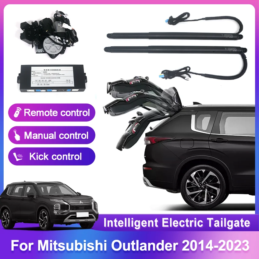 Electric Tailgate For Mitsubishi Motors OUTLANDER 2014-Now Car Power Trunk Lift Hatch Tail Gate Auto Rear Door Box Intelligent