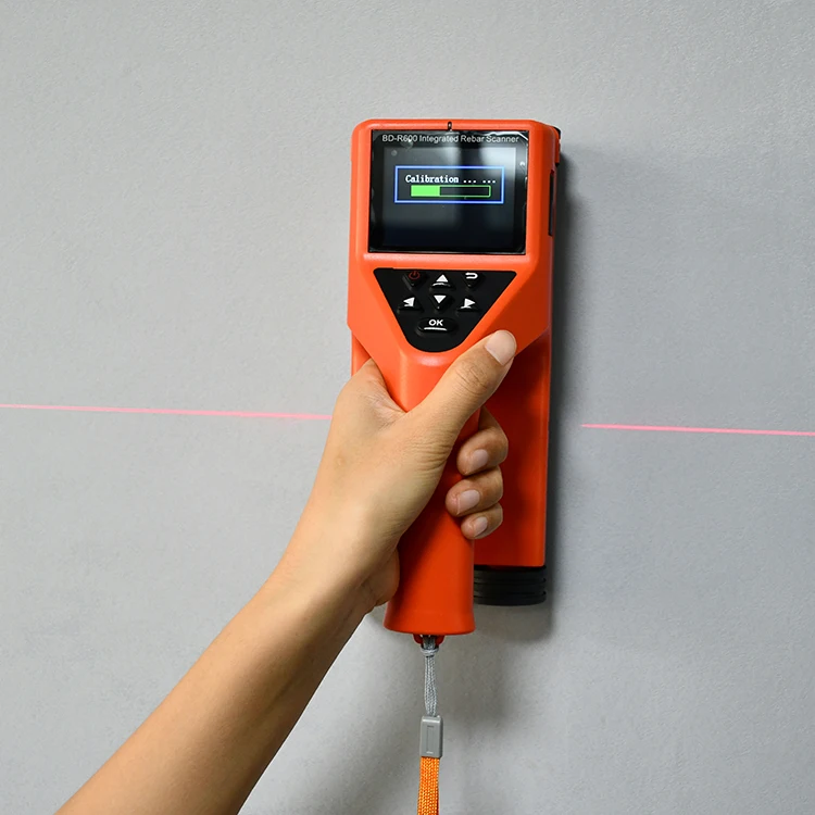 

Rebar Scanner Concrete Cover Meter 220V Steel Machine for Equipment Measurement Lithium Battery