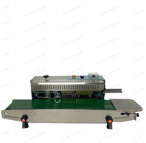 FR-900 Stainless Steel Continuous Sealer Temperature & Date Adjustable 850x350mm Rectangular