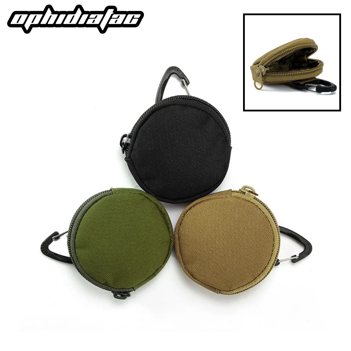 

Ophidian EDC мужской карманный кошелек для ключей, уличный USB-кабель для передачи данных, U-диск, сумка для хранения наушников, защитный чехол для наушников