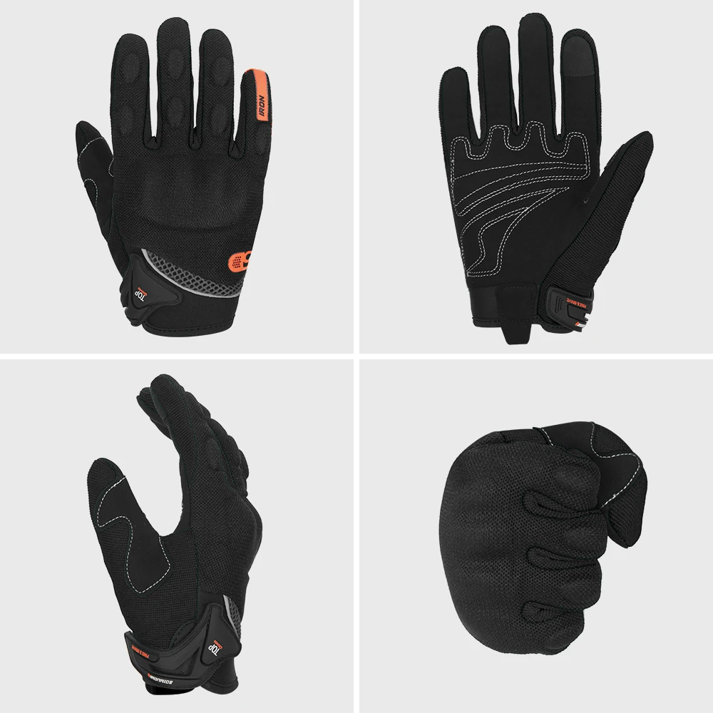 Motorcycle Gloves Equipment Men Women Motocross Racing Gloves Full Finger Protective Sports Moto Driver Driving Glove