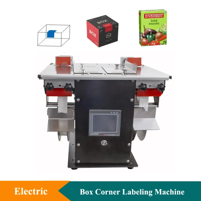 

Semi-automatic Corner Sealing And Labeling Machine 90-degree Angle Labeling Machine Easy Operation Sealing Machine
