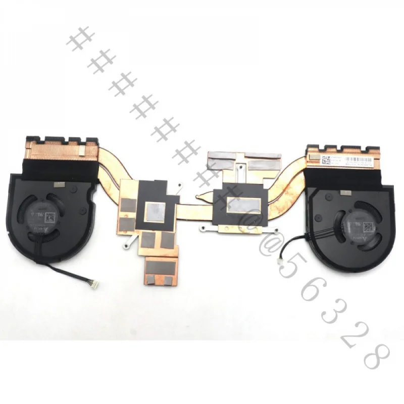 XC+For Lenovo ThinkPad P16v Gen 1 21FC 21FD New Thermal Module CPU GPU Heatsink With Cooling Fan SWG Version Workstation Cooling
