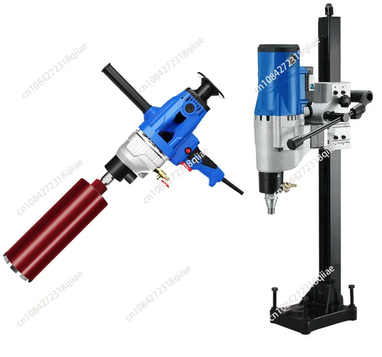 220V Rhinestone Diamond High Power Diamond Core Drill Wet Handheld Adjustable Speed Concrete Core Drill Water Drilling Machine