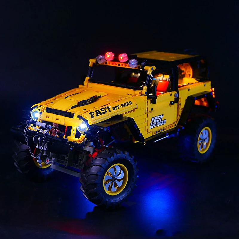 DIY RC LED Light Kit For LEGO 0220101 Technical Sports Car   (Only LED Light,Without Blocks Model)