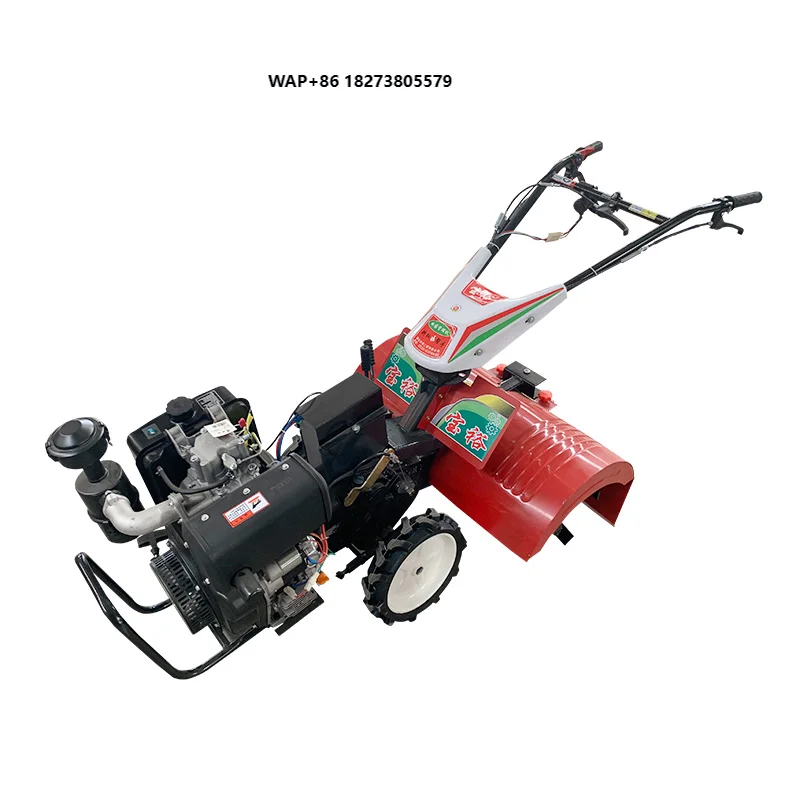 Mini Tiller Cultivator Walk Behind Tractor Hand Tractor Walking Tractor for Agriculture