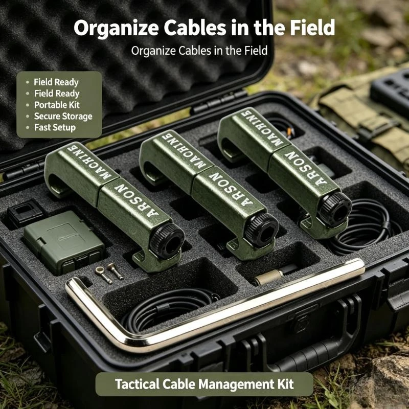 Rail Cover Cable Management Kit Picatinny Rail Wire Guide In 3 Size Options For Orderly Wire Layout On Hobby Handguard Gear