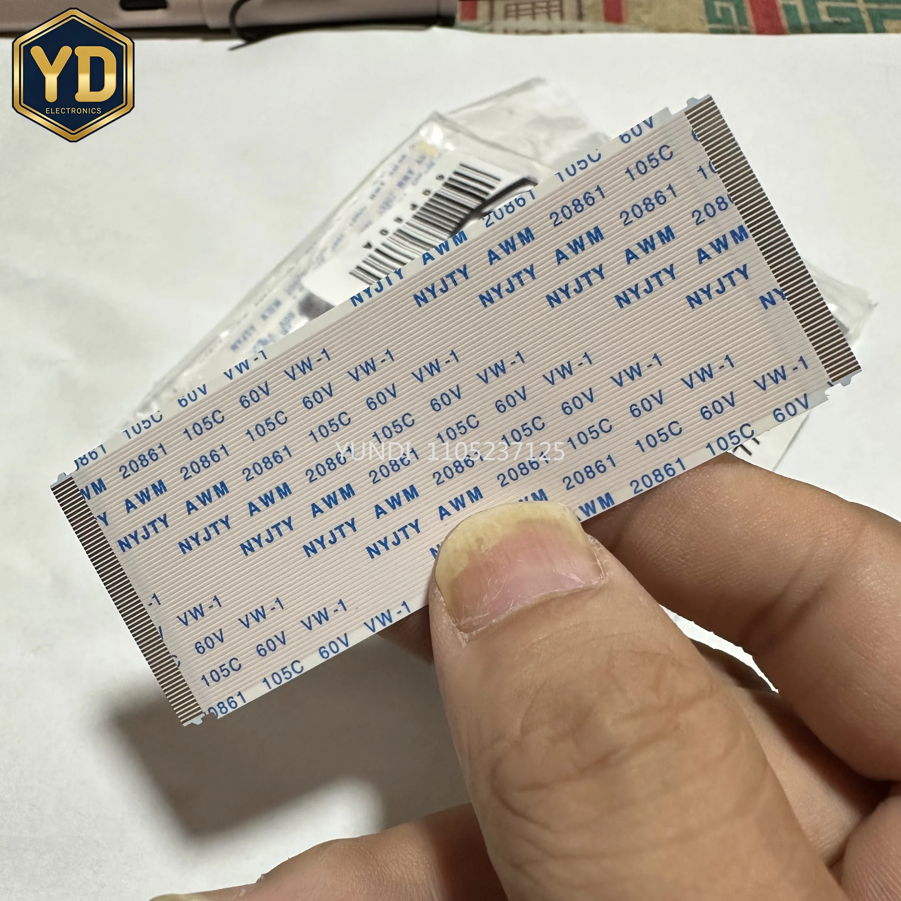 YD 100PCS/60P Ribbon Cable - Length 80MM 60MM