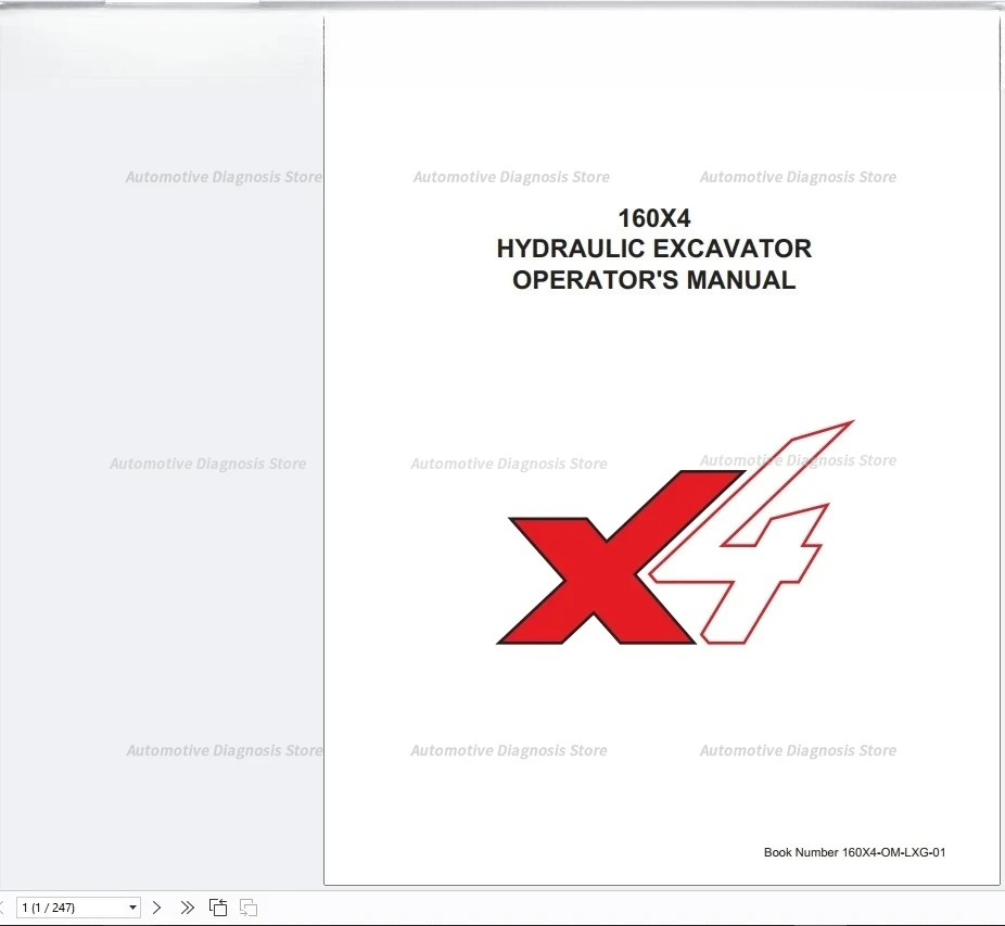 

Экскаватор Linkbelt X3 X4 серии 10,7 ГБ Учебное, схема электрической и гидравлической системы, руководство по обслуживанию