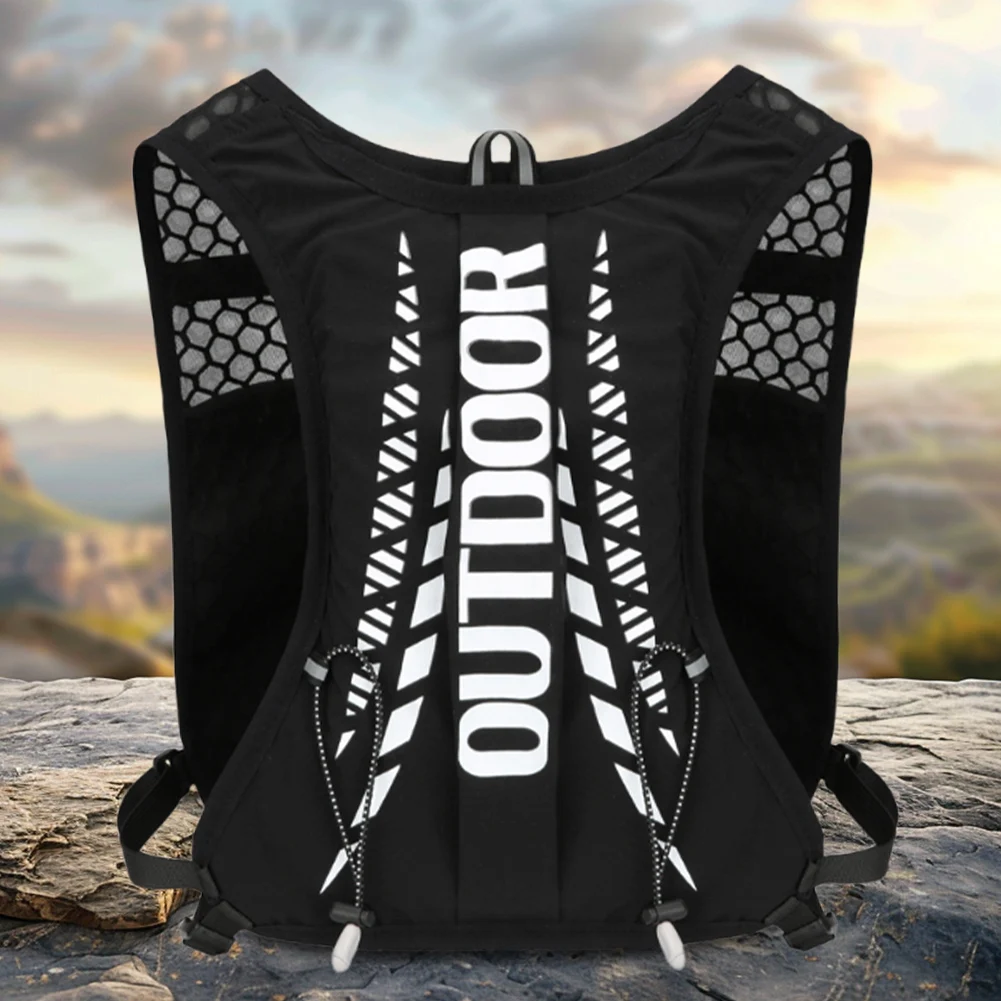 5L Hydration Running Vest Waterproof Lightweight Running Vest Reflective Hydrations Backpack for Hiking Trail Running