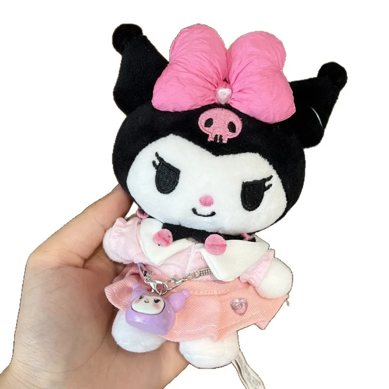 พวงกุญแจตุ๊กตาซานริโอ้ คุโรมิ น่ารัก ซินนามอโรล สำหรับกระเป๋าเป้สะพายหลัง แฟชั่นส่วนตัว