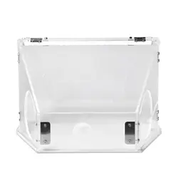 Acrylic Grinding Dust Box Polishing Work Box for Engraving Sanding Polishing