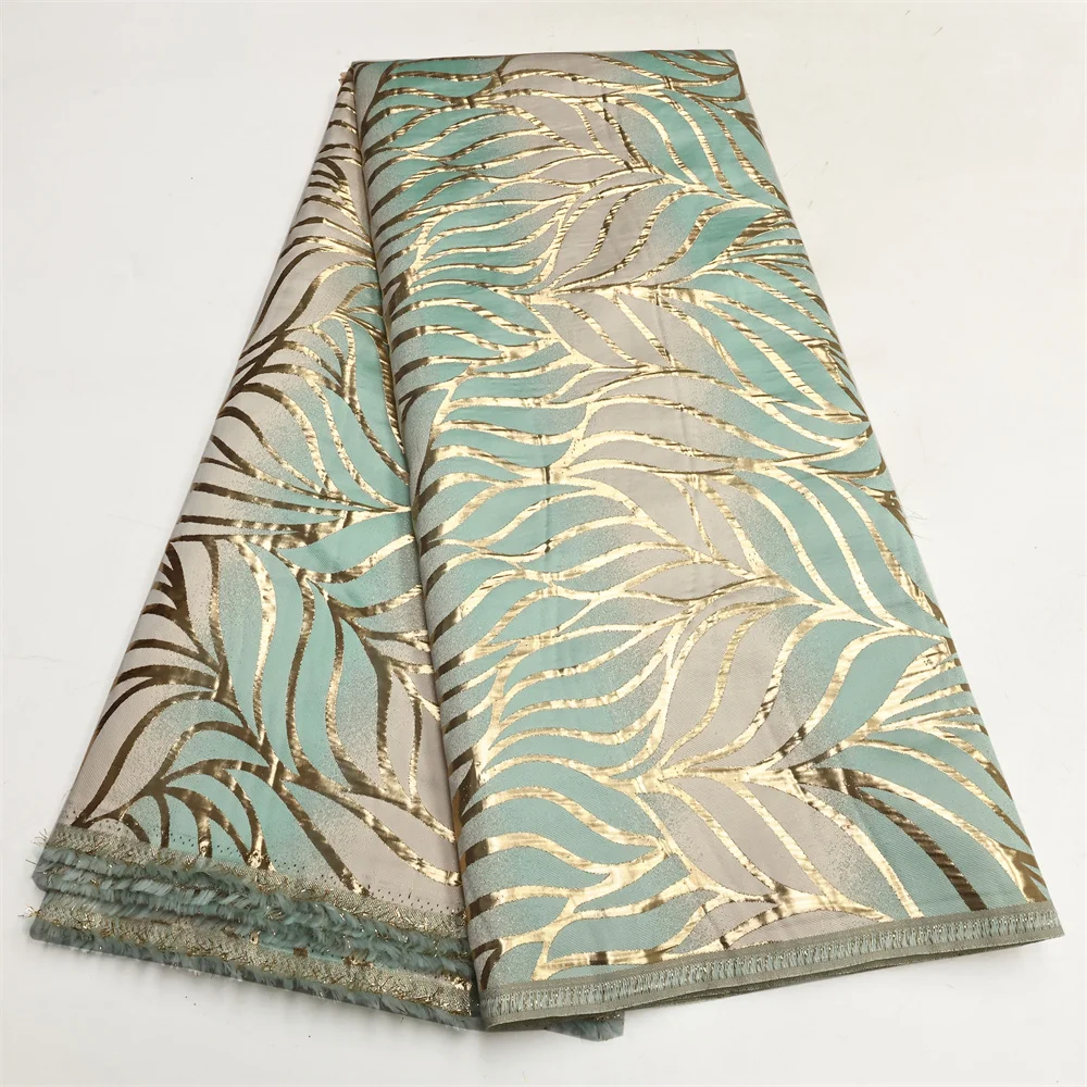 

African Nigerian Net Lace Fabric With Sequins High Quality French Mesh Organza For Wedding Sewing