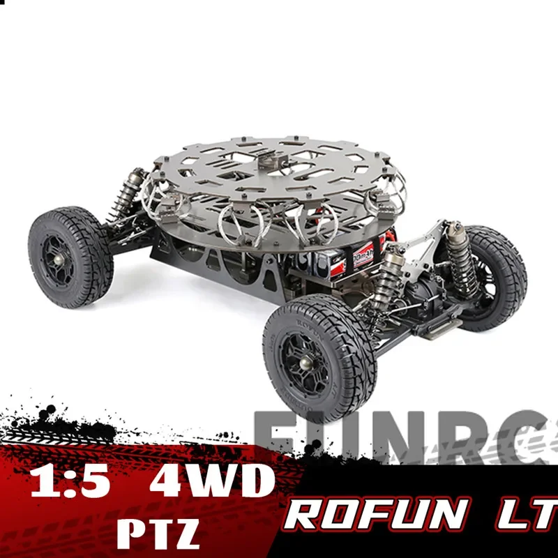 

ROFUN LT ES5 4WD 1/5 RC Car Electric Remote Control Model Car Video Camera PTZ Anti-shake Gimbal