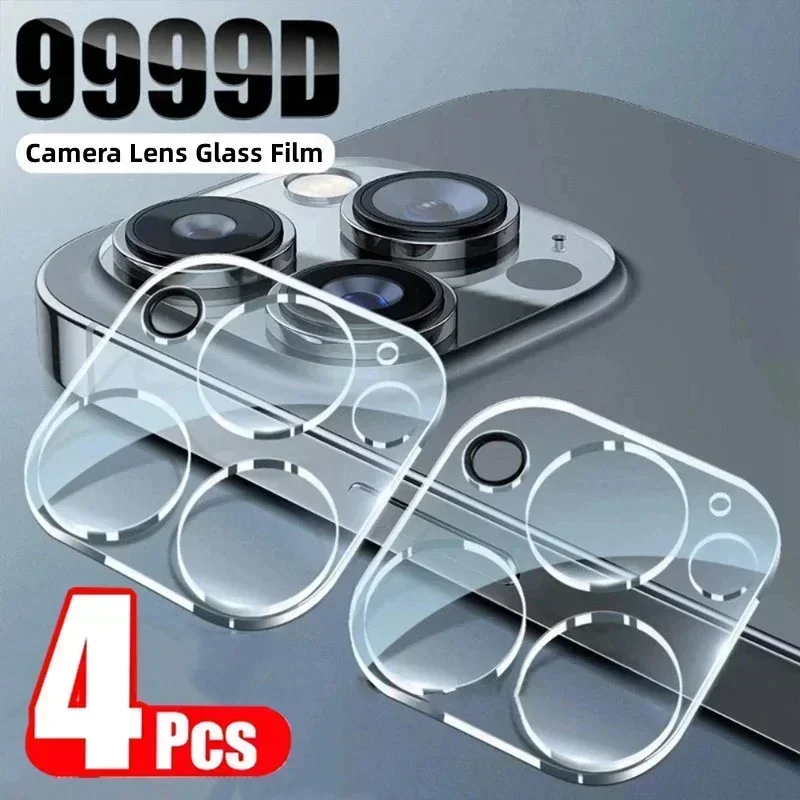 Camera Lens Glass for iPhone 16 15 14 13 12 11 Pro Max Camera Protector for iPhone 15 14 Plus 12 13 Mini Full Cover Lens Glass