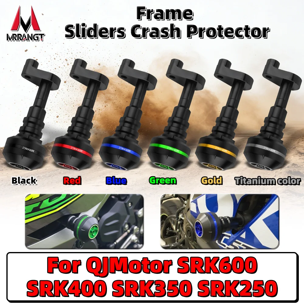 

MRRANGT Motorcycle Frame Sliders Crash Protector Body Protection Kit Fit for QJMotor SRK600 SRK400 SRK350 SRK250